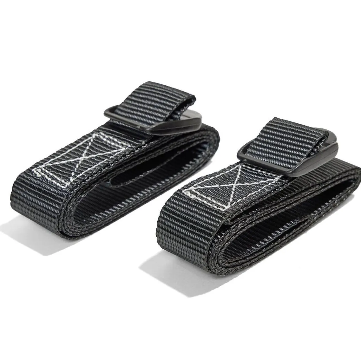 Lot de 2 sangles noires 120cm^Gifi Outlet