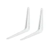 Lot de 2 supports d'étagères en équerre 15x20cm fer^Gifi