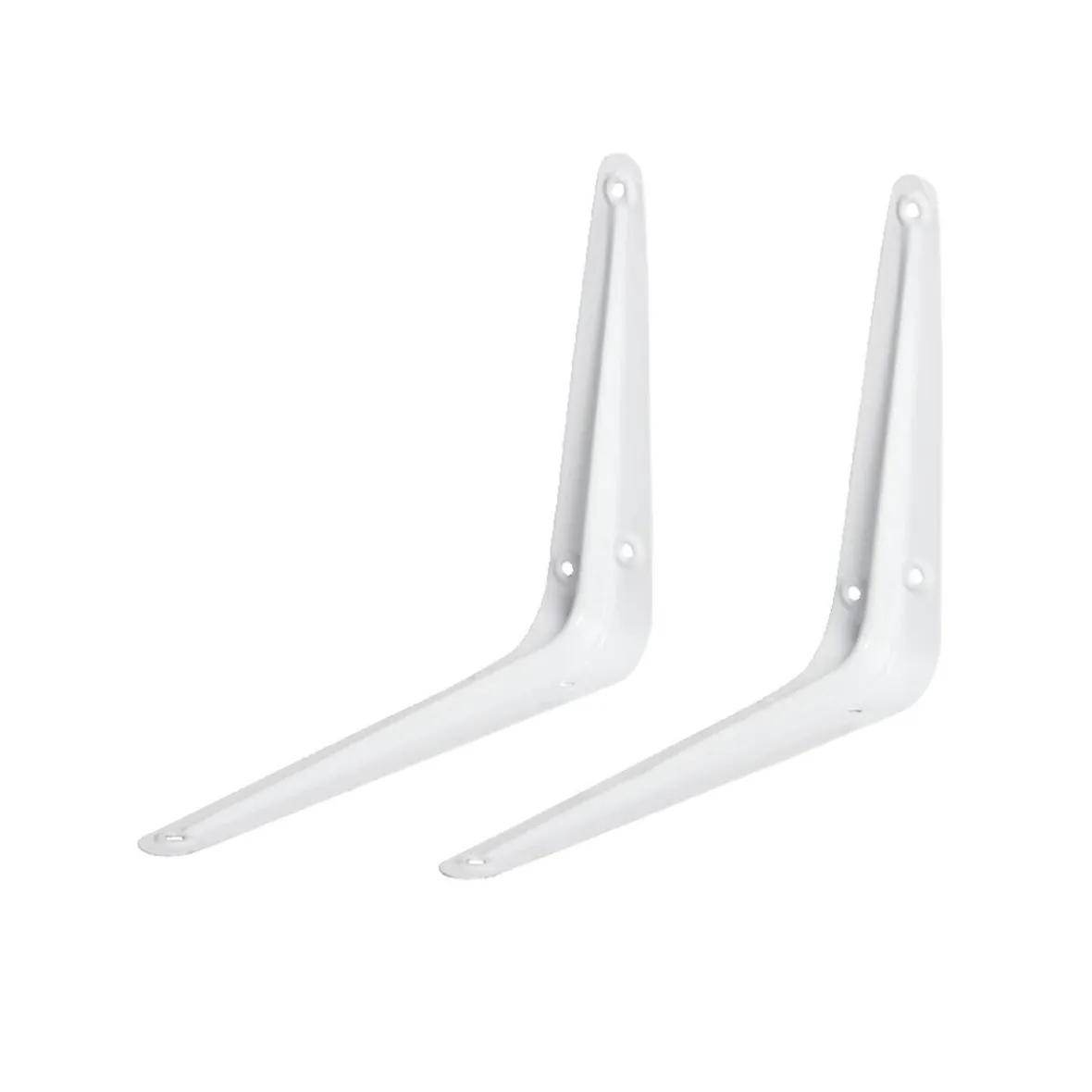 Lot de 2 supports d'étagères en équerre 15x20cm fer^Gifi