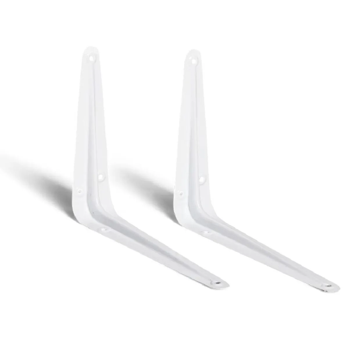 Lot de 2 supports d'étagères en équerre 15x20cm fer^Gifi