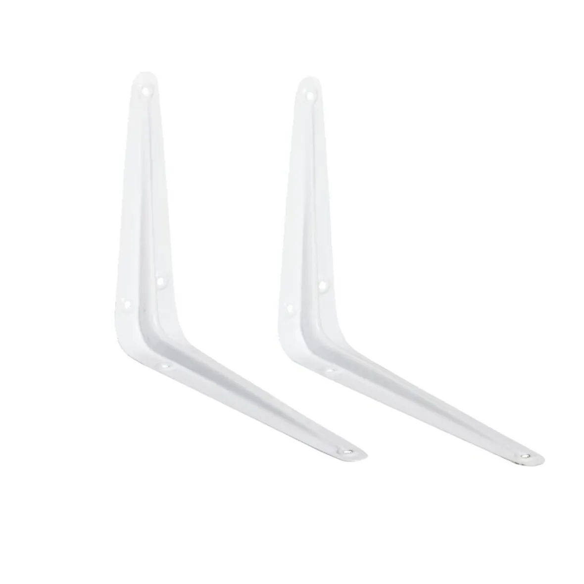 Lot de 2 supports d'étagères en équerre 15x20cm fer^Gifi