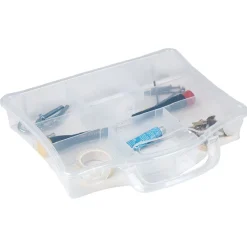 Mallette plastique 7 compartiments 23x18xH4cm^Gifi Clearance