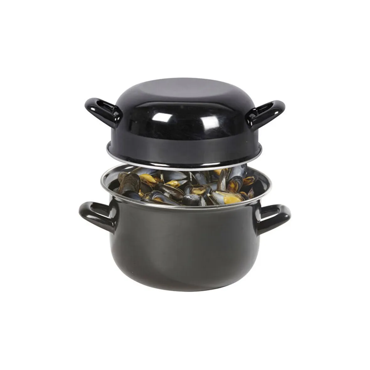 Gifi Cuisson^Marmite à moules 20 cm noire