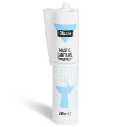 Mastic pour sanitaire silicone transparent 280ml^Gifi Sale