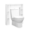 Meuble contour WC blanc^Gifi Online