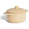 Gifi Cuisson^Mini cocotte individuelle en céramique avec couvercle - marron clair ou foncé