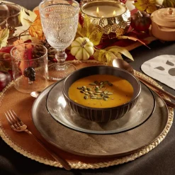 Gifi Cuisson^Mini cocotte individuelle en céramique avec couvercle - marron clair ou foncé