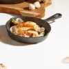 Gifi Cuisson^Mini plat à four rond en fonte avec manche