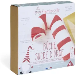 Gifi Cuisson^Moule à bûche forme sucre d'orge 33,5x22xH10cm
