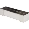 Gifi Cuisson^Moule à bûche rectangulaire en inox