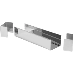 Gifi Cuisson^Moule à bûche rectangulaire en inox