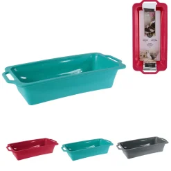 Gifi Cuisson^Moule à cake silicone avec renfort métal