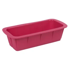 Gifi Cuisson^Moule à cake silicone rose