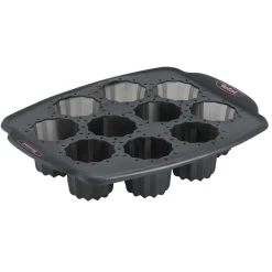 Gifi Cuisson^Moule à cannelés en silicone Tefal 10 pièces