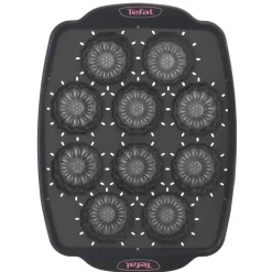 Gifi Cuisson^Moule à cannelés en silicone Tefal 10 pièces