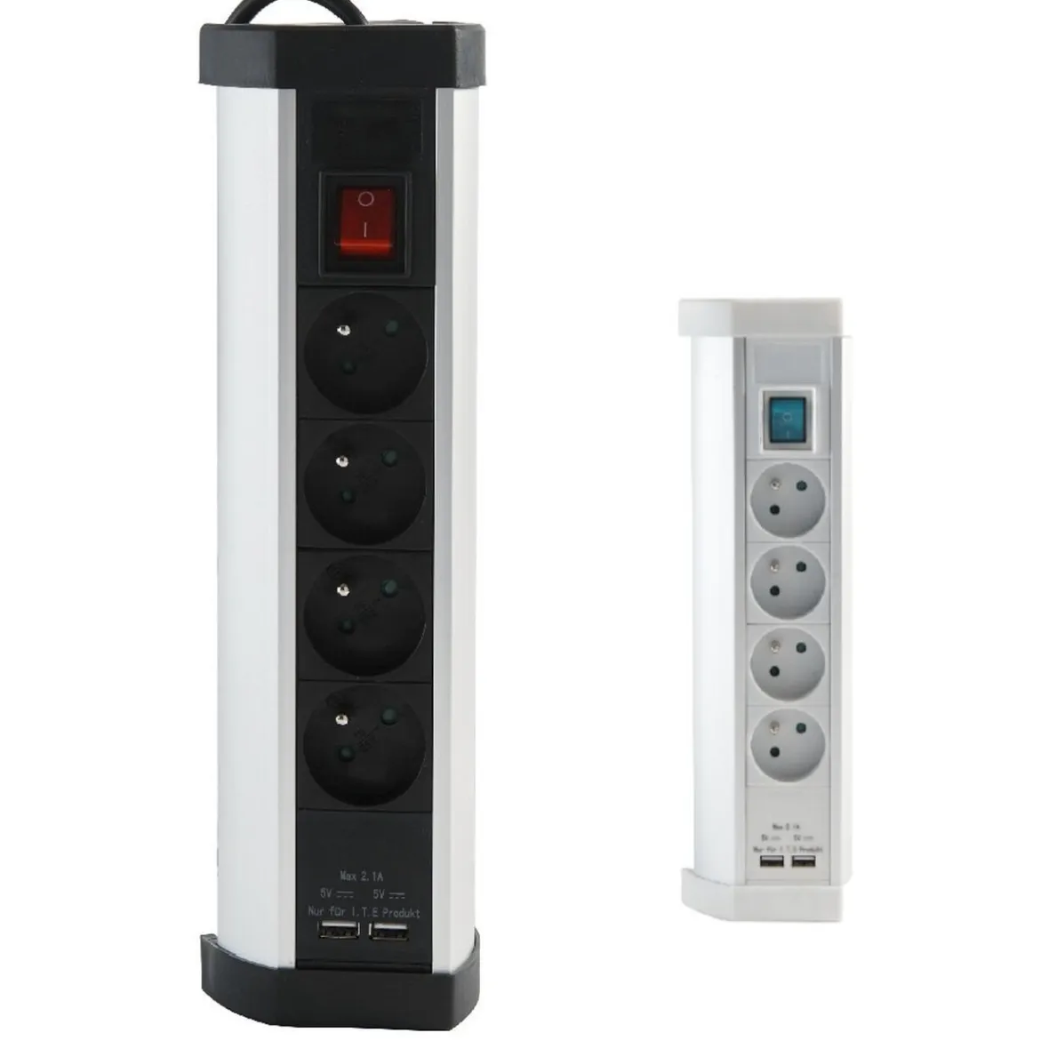 Multiprise 5 prises et 2 ports USB^Gifi