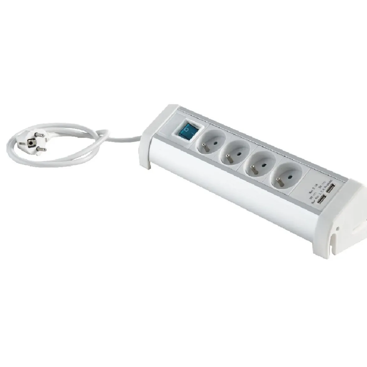 Multiprise 5 prises et 2 ports USB^Gifi