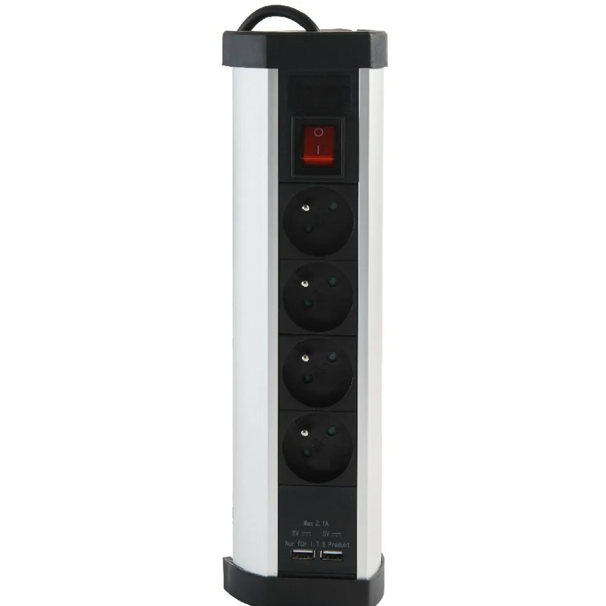 Multiprise 5 prises et 2 ports USB^Gifi