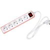Multiprise avec housse silicone corail^Gifi Online