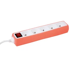 Multiprise avec housse silicone corail^Gifi Online