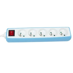 Multiprise avec housse silicone bleue^Gifi Outlet