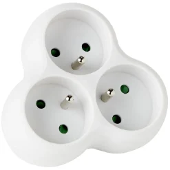 Multiprise triplite triangulaire 3x 16A^Gifi Hot