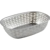Gifi Rangement De Cuisine^Panier ovale plastique gris