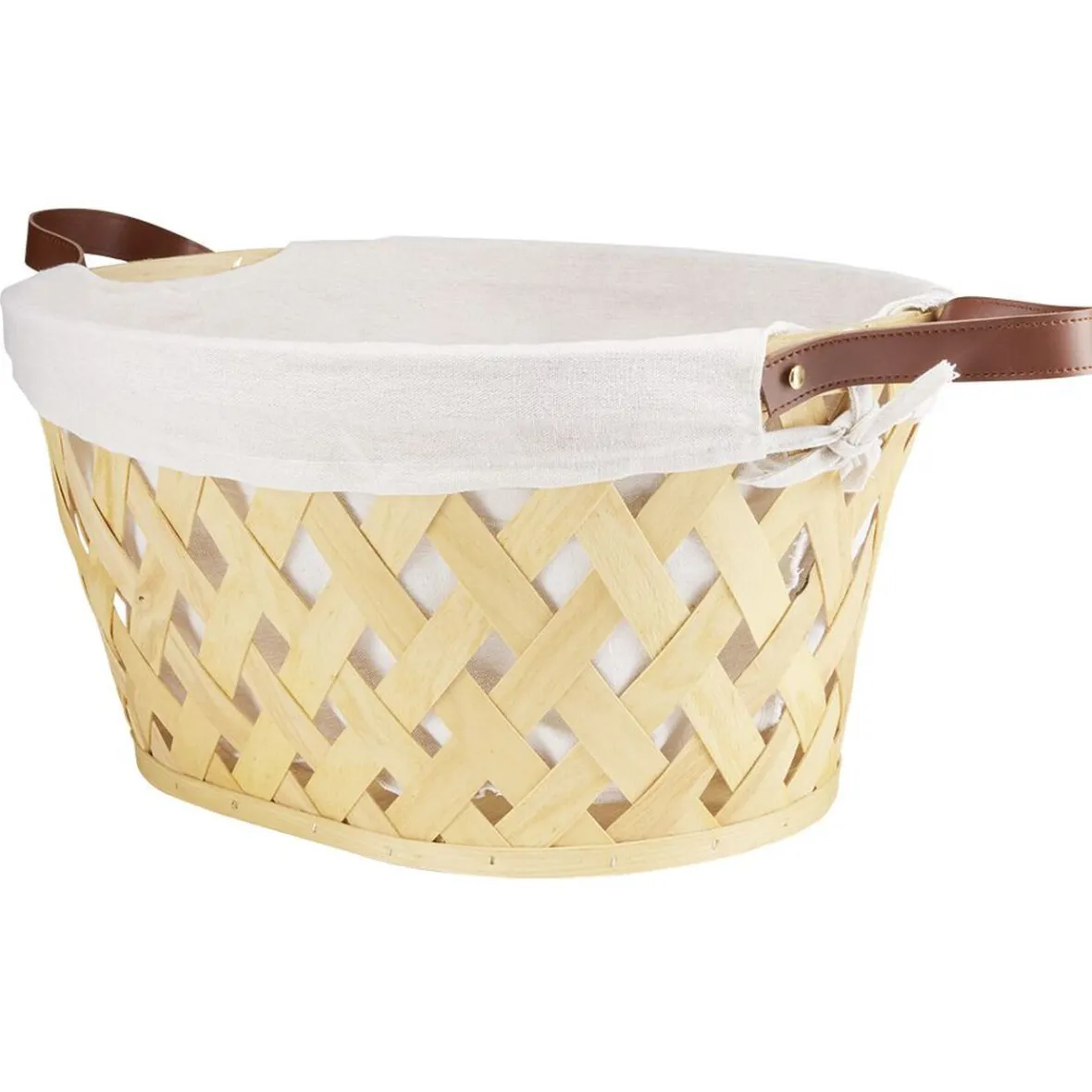 Best Panière à linge bois marron Entretien Du Linge