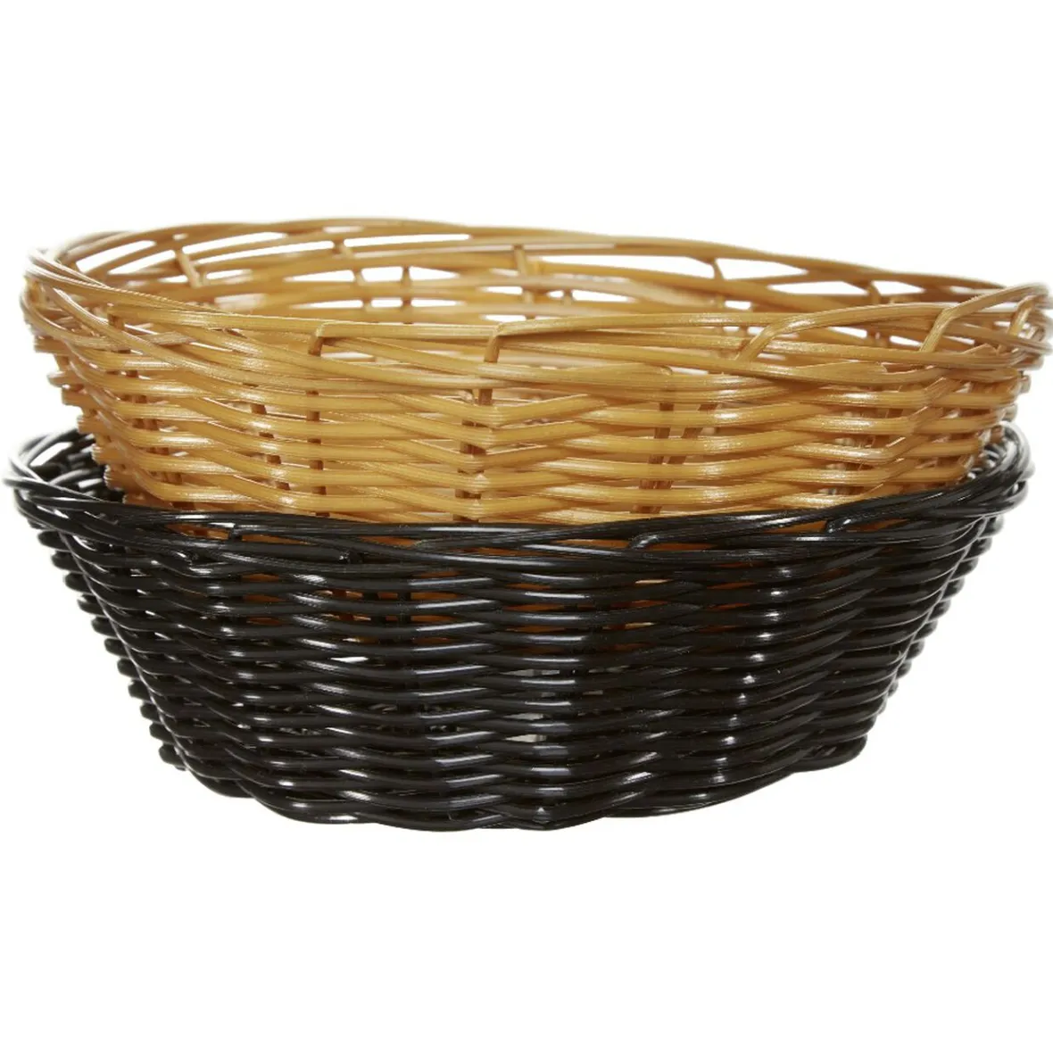 Gifi Rangement De Cuisine^Panière à pain noire et beige x2