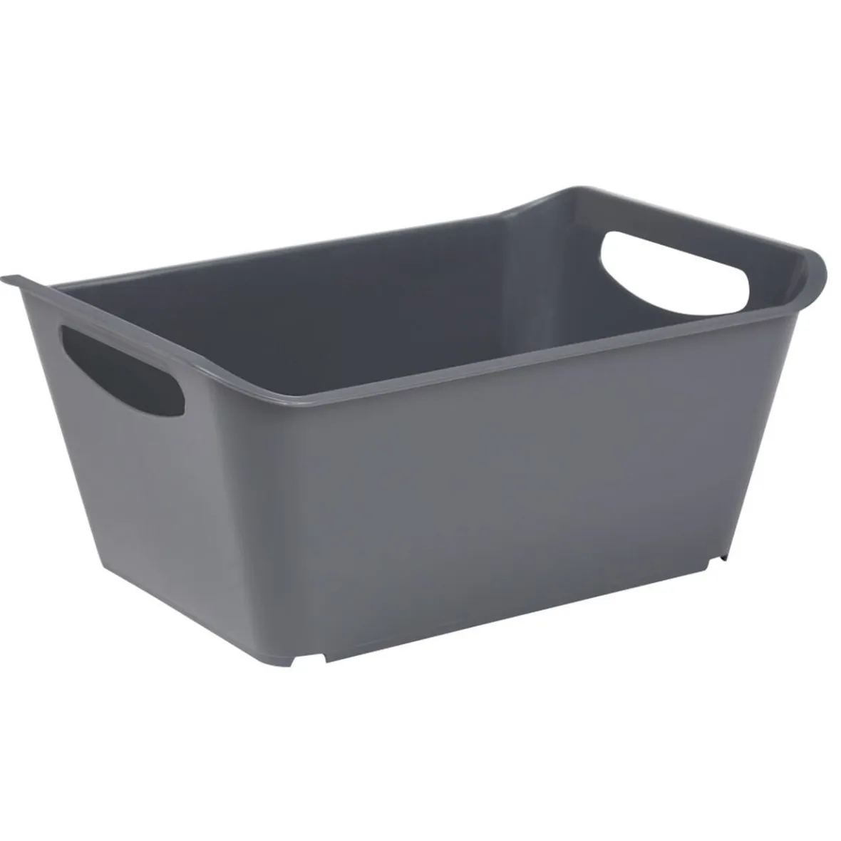 Best Panière de rangement grise 5 L Entretien Du Linge