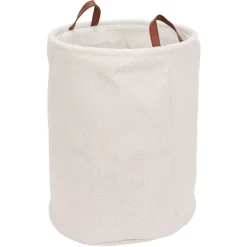 Best Panière effet laine bouclée 56L Entretien Du Linge