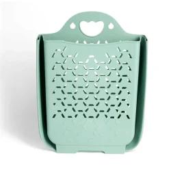 Best Panière 45L pliable plastique vert 36x25xH48cm Entretien Du Linge