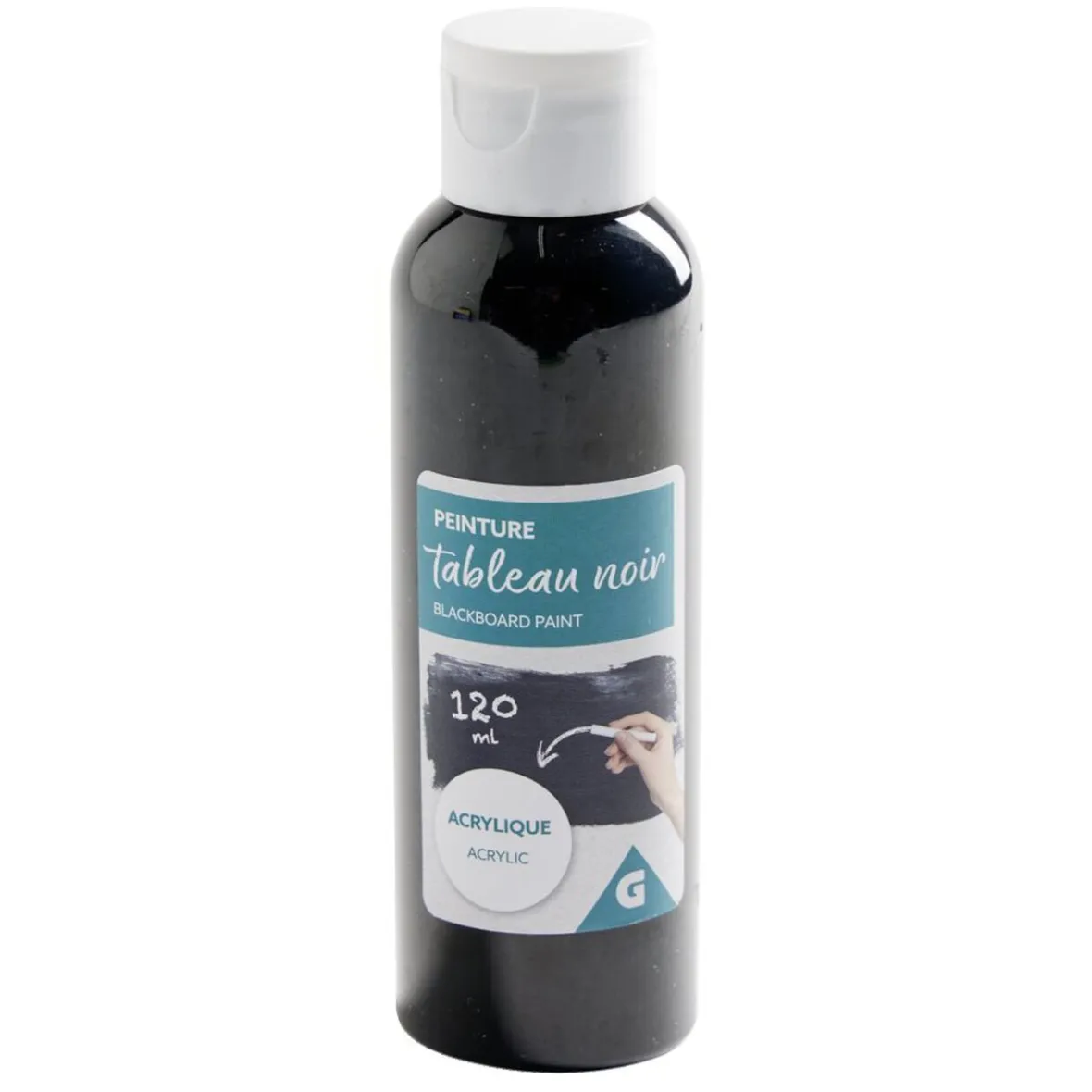 Peinture acrylique pour création tableau noir 120ml^Gifi Hot