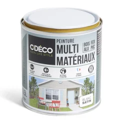 Peinture C'DÉCO tous supports 500ml blanc satiné^Gifi Online