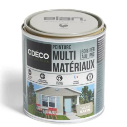 Peinture C'DÉCO tous supports 500ml marron satiné^Gifi Online