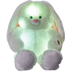 Peluche lapin veilleuse berceuse^Gifi Discount