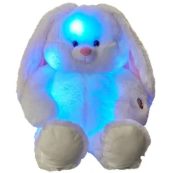 Peluche lapin veilleuse berceuse^Gifi Discount