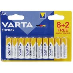 Pile AA/LR06 Energy x8 + 2 gratuites^Gifi Online