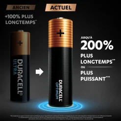 Pile Duracell Optimum AA LR06 x4^Gifi Hot