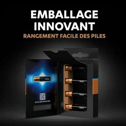 Pile Duracell Optimum AAA LR03 x4^Gifi Outlet