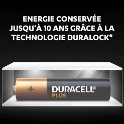 Pile Duracell Plus alcaline AAA 1,5 Volts LR03 - Lot de 4^Gifi Clearance