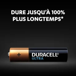 Pile Duracell Ultra alcaline AAA 1,5 Volts, LR03 - Lot de 8^Gifi Online