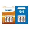 Pile Philips LongLife AAA/LR03 x 10^Gifi Online
