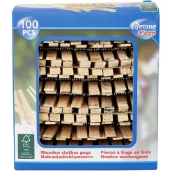 Best Pince à linge en bois x100 Entretien Du Linge