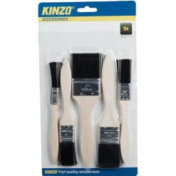 Pinceaux 5 pièces en sapin^Gifi