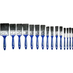 Pinceaux plats pour peinture brico - pack de 15 pièces^Gifi Clearance