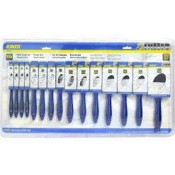 Pinceaux plats pour peinture brico - pack de 15 pièces^Gifi Clearance