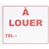 Plaque signalétique "À louer" - 24x20 cm^Gifi Discount