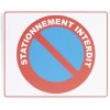 Plaque signalétique "Sationnement interdit" - 24x20 cm^Gifi Clearance