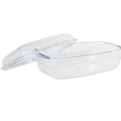 Gifi Cuisson^Plat à four rectangulaire transparent 6,5 L